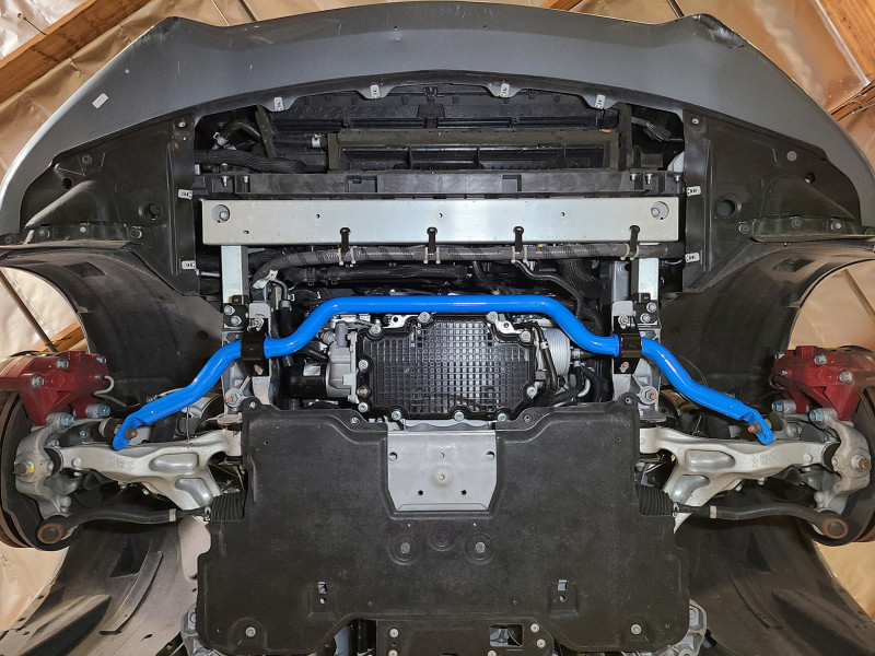 aFe 16-21 Infiniti Q50/Q60 3.0L (tt) Front and Rear Sway Bar Set Blue - 440-711001-L