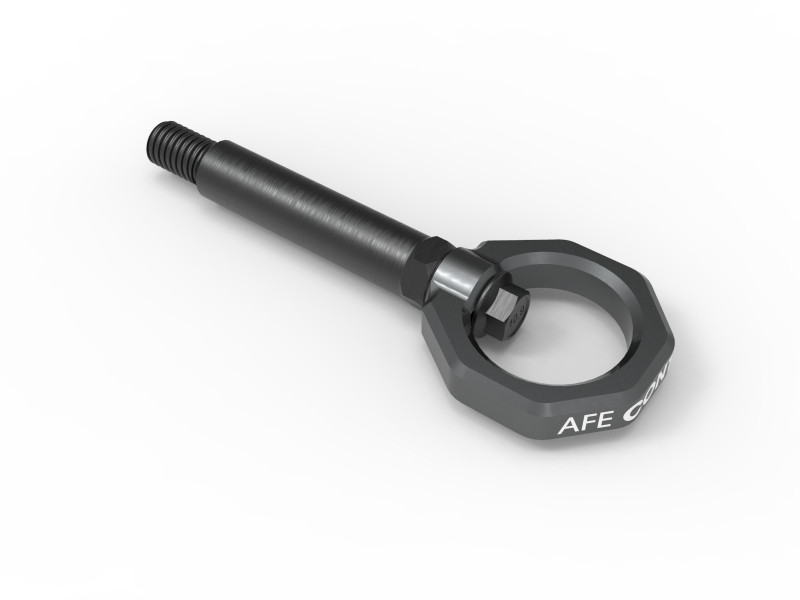 aFe Control Rear Tow Hook Grey BMW F-Chassis 2/3/4/M - 450-502002-G
