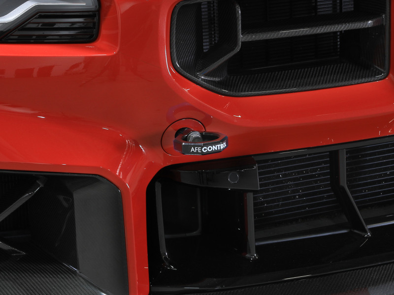 aFe 23-25 BMW M2 (G87) CONTROL Front / Rear Tow Hook - Black - 450-502004-B