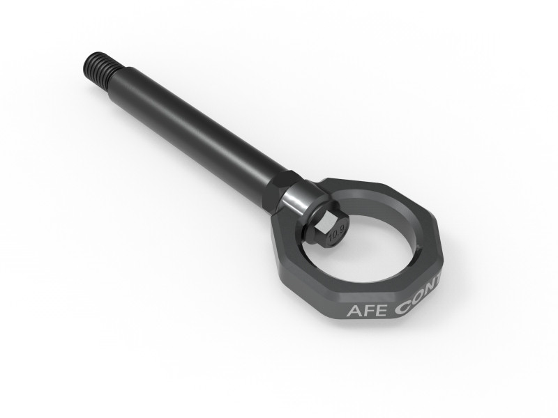 aFe 23-25 BMW M2 (G87) CONTROL Front / Rear Tow Hook - Gray - 450-502004-G