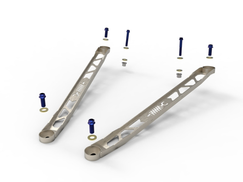 aFe CONTROL 304 Stainless Steel Front Suspension Strut Brace Raw - Toyota GR Supra (A90) 20-21 - 450-721003-A