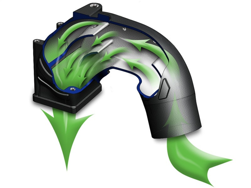 aFe Bladerunner 3.5in Intake Manifold 03-07 Dodge Diesel Trucks L6-5.9L (td) - 46-11011