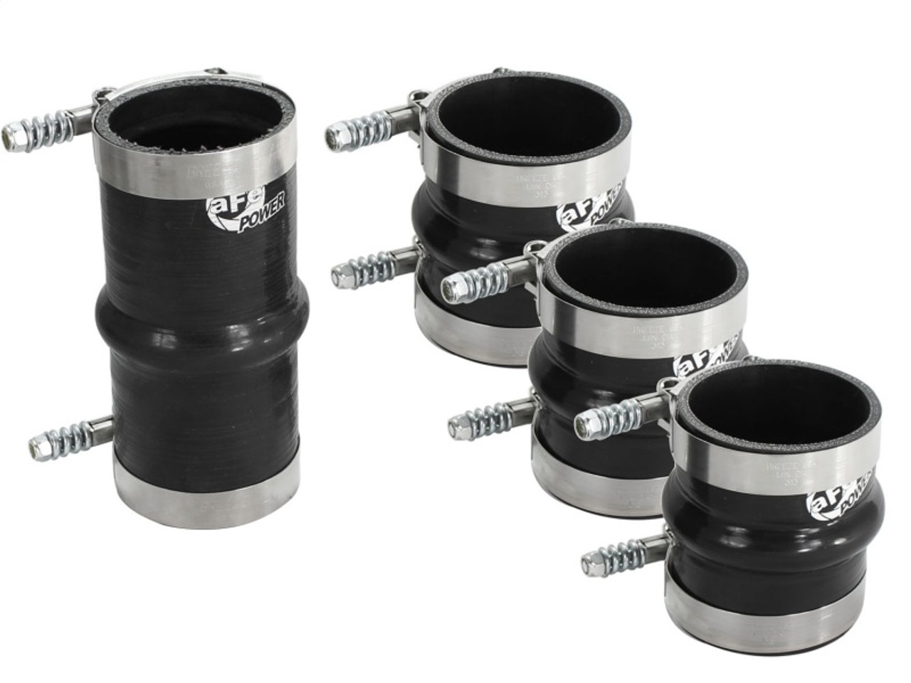aFe BladeRunner Intercooler Couplings & Clamps Kit Replacement 03-07 Dodge Diesel Trucks L6-5.9L(td) - 46-20010