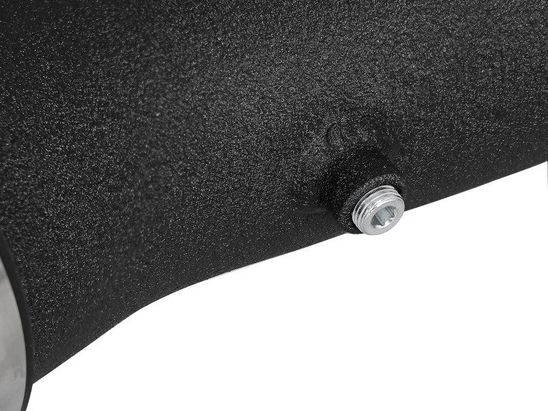 aFe BladeRunner 3in Black Intercooler Cold Side Charge Pipe 01 GM Diesel Trucks 6.6L V8 (td) - 46-20043-B