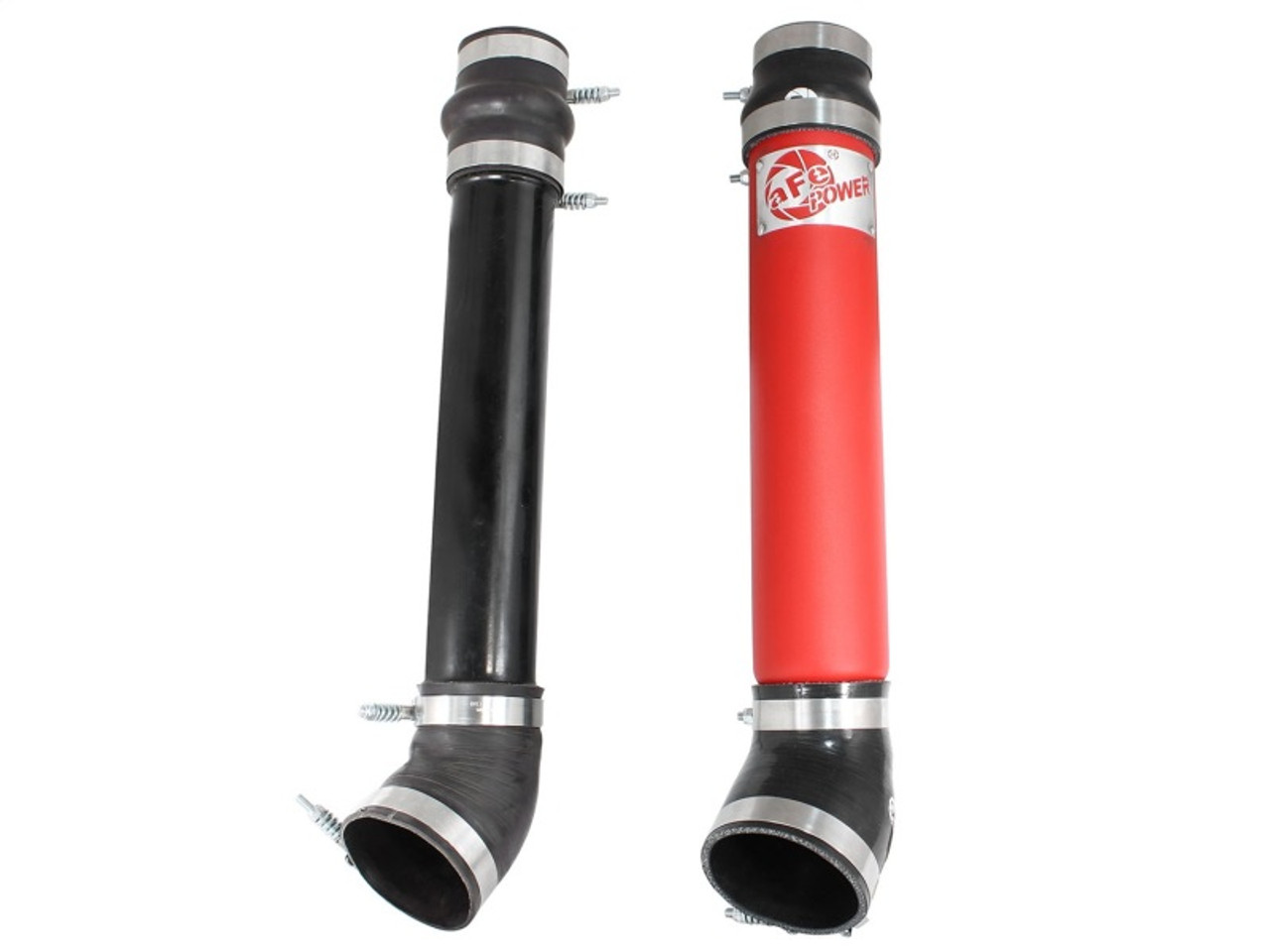 aFe Bladerunner Intercooler Tube Cold Side 3.5in 94-02 Dodge Trucks 5.9L - Red - 46-20067-R