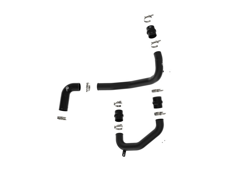 aFe Bladerunner Intercooler 3in Inlet/Outlet Tube 08-10 Ford Diesel Trucks V8 6.4L (td) - 46-20074-B