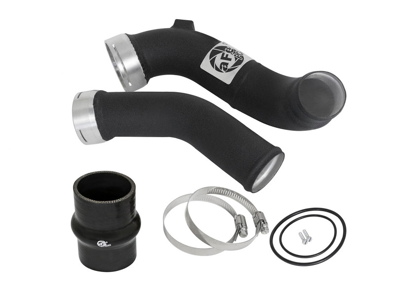 aFe BladeRunner 3in Intercooler Tube Cold Side 12-15 BMW 335i (F30) L6 3.0L (t) N55 (M/T) - 46-20237-B