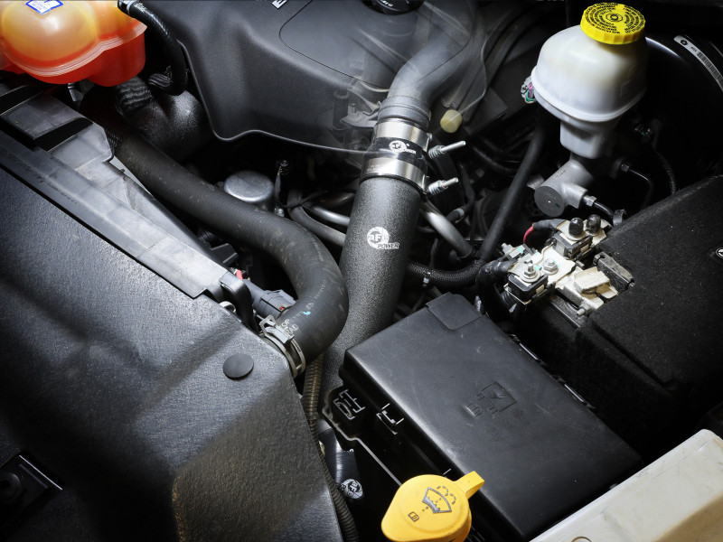 aFe 16-19 RAM 1500 V6 3.0L (TD) BladeRunner 3in Aluminum Hot & Cold Charge Pipe Kit - Black - 46-20494-B