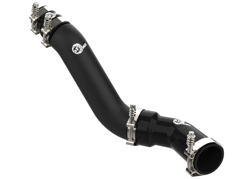 aFe 16-19 RAM 1500 V6 3.0L (TD) BladeRunner 3in Aluminum Hot Charge Pipe - Black - 46-20498-B