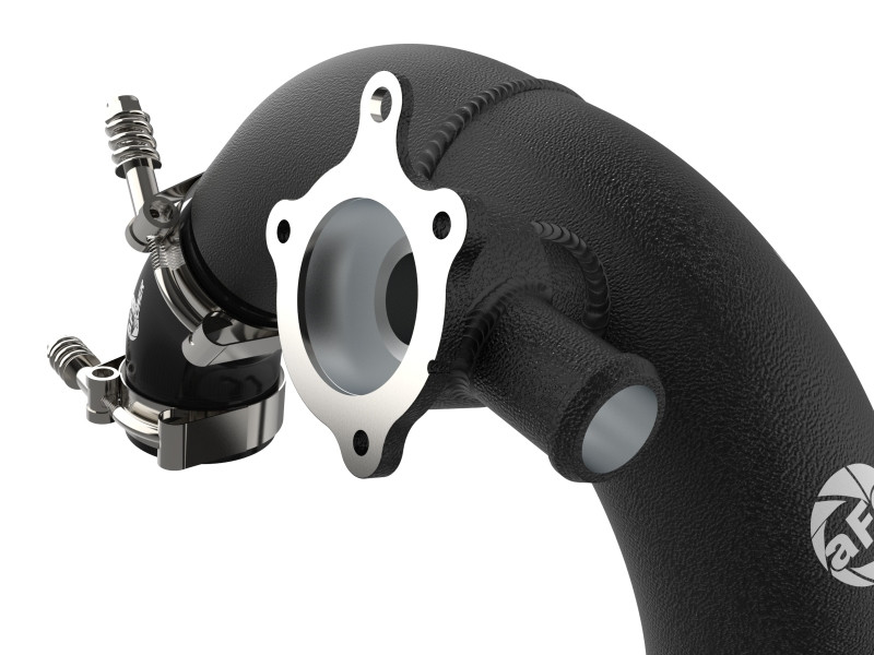 AFE 21-22 Ford Bronco L4-2.3L (t) BladeRunner Alum Hot/Cold Charge Pipe Kit - Black - 46-20574-B