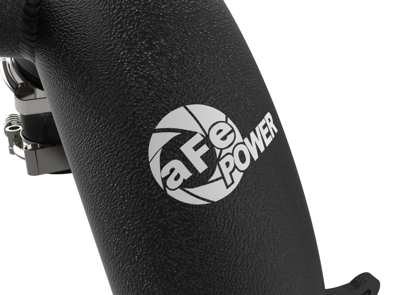 aFe Power 21-22 Ford Bronco L4-2.3L (t) BladeRunner 3 IN Aluminum Hot Charge Pipe Black - 46-20578-B