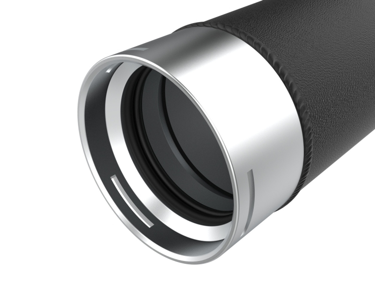 aFe 23-24 Ford Diesel Trucks V8-6.7L (td) BladeRunner 3in. Aluminum Hot Charge Pipe - Black - 46-20738-B