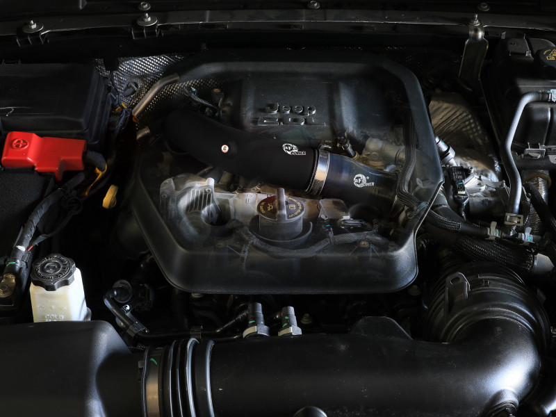 aFe 2024+ Jeep Wrangler JL L4-2.0L (t) BladeRunner 2-1/2in Aluminum Hot Charge Pipe - Black - 46-20778-B