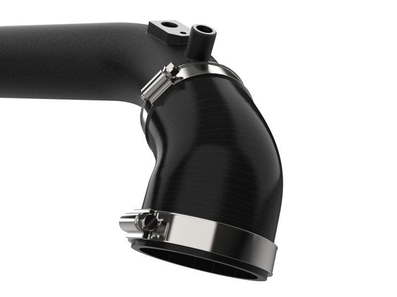 aFe 2024+ Jeep Wrangler JL L4-2.0L (t) BladeRunner 2-1/2in Aluminum Hot Charge Pipe - Black - 46-20778-B