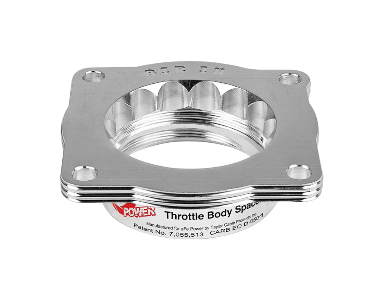 aFe Silver Bullet Throttle Body Spacers TBS BMW 325i (E46) 01-06 L6-2.5L - 46-31008