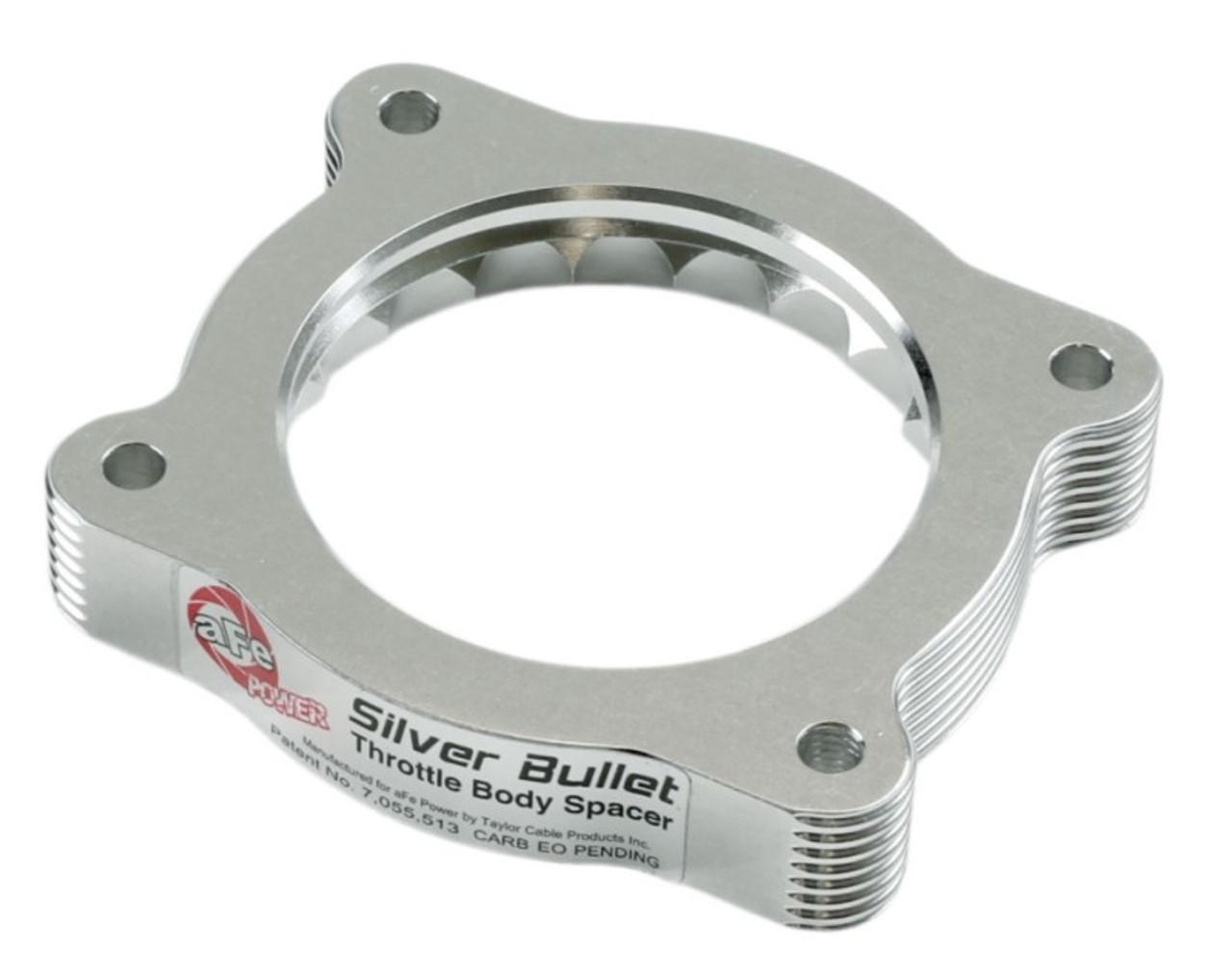 aFe Silver Bullet Throttle Body Spacer 04-12 GM Colorado/Canyon L5 3.5L/3.7L - 46-34018