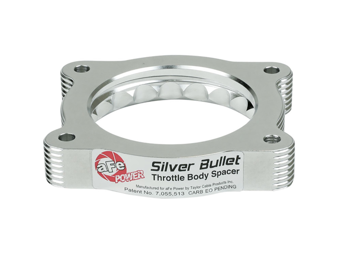 aFe Silver Bullet Throttle Body Spacer 04-12 GM Colorado/Canyon L5 3.5L/3.7L - 46-34018