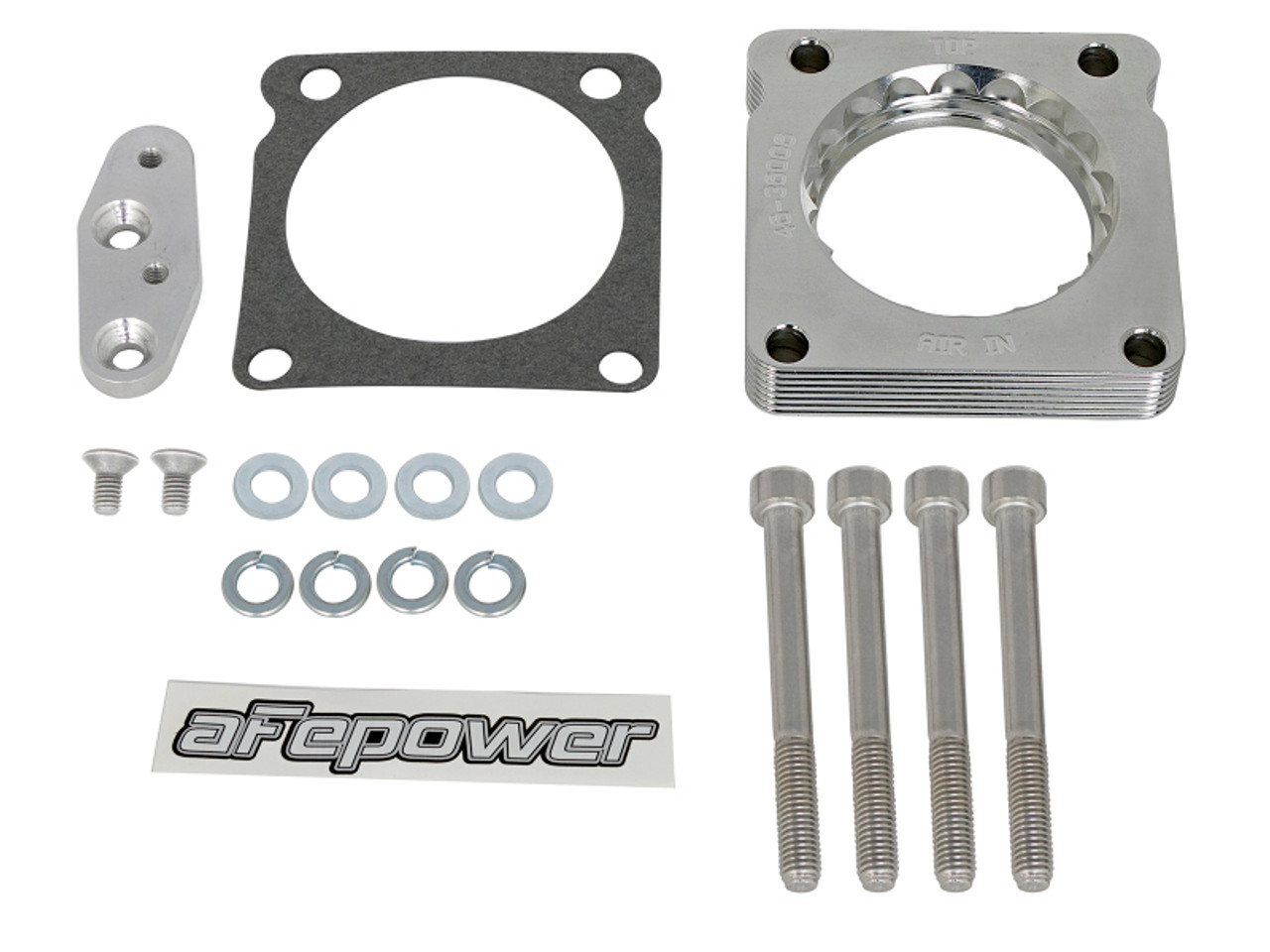 aFe 01-16 Nissan Patrol (Y61) L6-4.8L Silver Bullet Throttle Body Spacer - 46-36006
