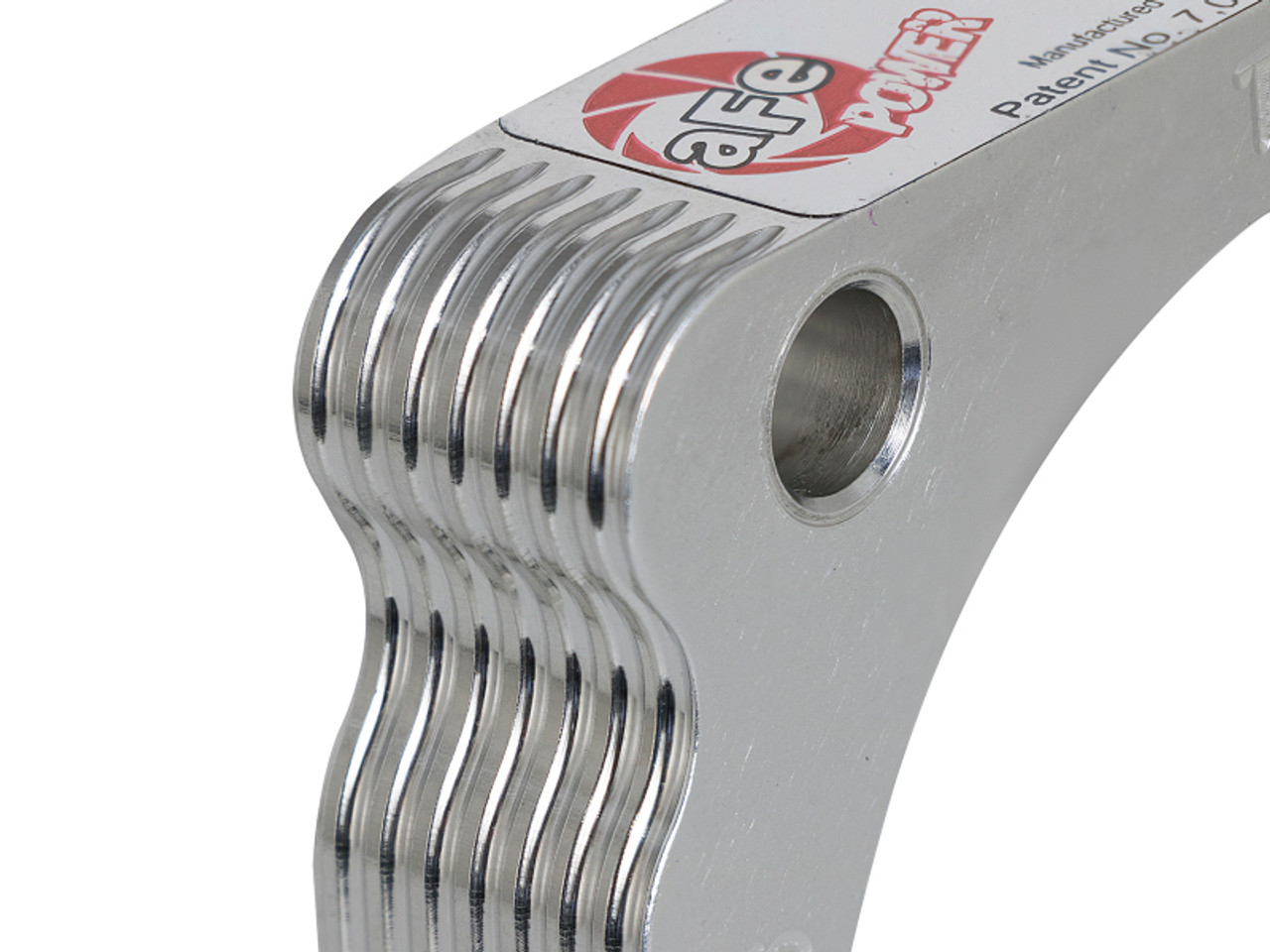 aFe 01-16 Nissan Patrol (Y61) L6-4.8L Silver Bullet Throttle Body Spacer - 46-36006
