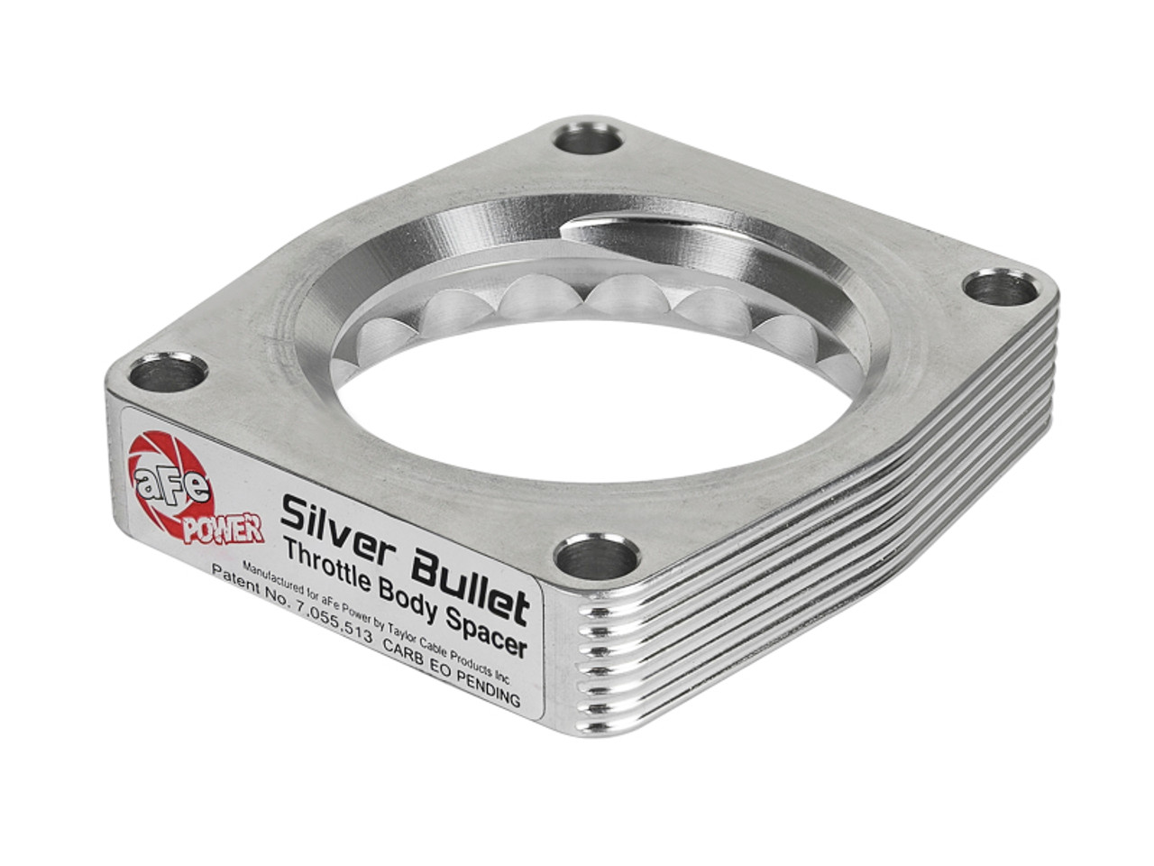 aFe Silver Bullet Throttle Body Spacer TBS 17-19 Nissan Patrol (Y61) I6-4.8L - 46-36009
