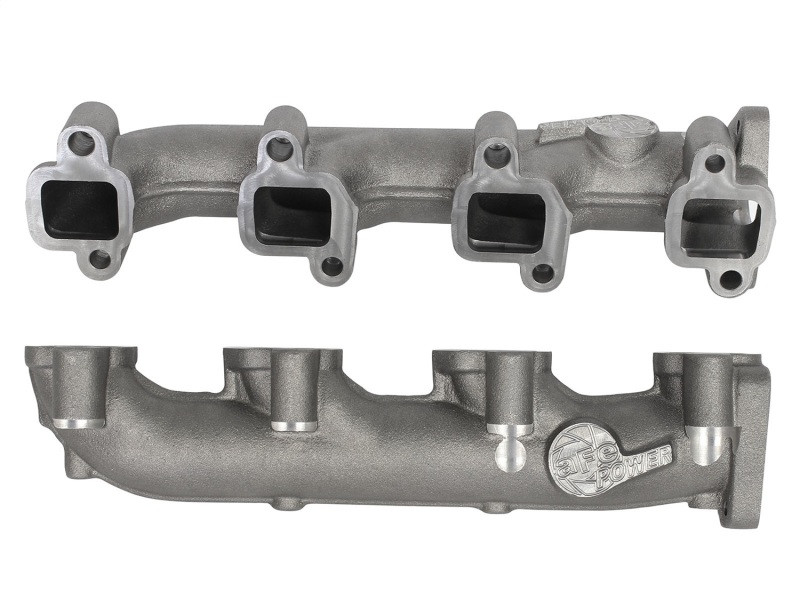 aFe Power BladeRunner Ported Ductile Iron Exhaust Manifold 01-16 GM Diesel Trucks V8-6.6L (td) - 46-40024