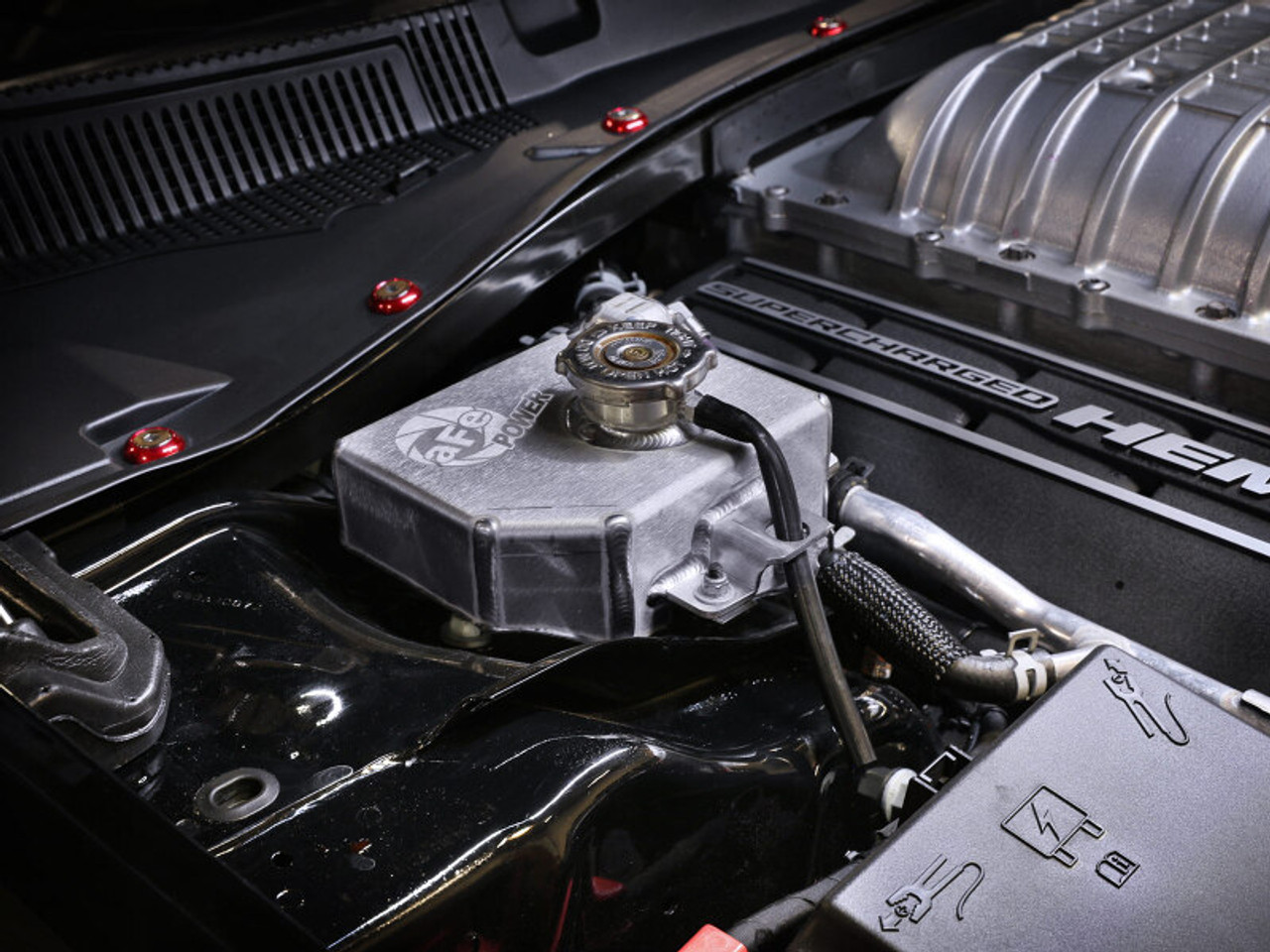 aFe 15-23 Dodge Challenger BladeRunner GT Series Supercharger Coolant Expansion Tank - 46-51002