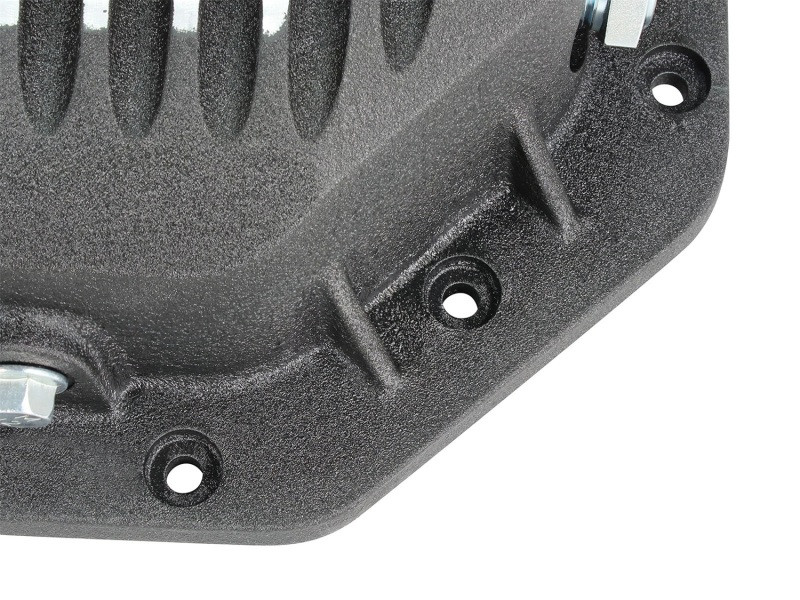 AFE Rear Differential Cover (Black Machined; Pro Series); Dodge/RAM 94-14 Corporate 9.25 (12-Bolt) - 46-70272