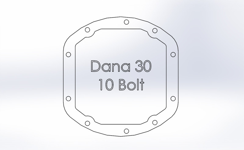 aFe 97-18 Jeep Wrangler TJ/JK Dana 30 Street Series Diff Cover w/ Machined Fins & Gear Oil - Black - 46-71131B