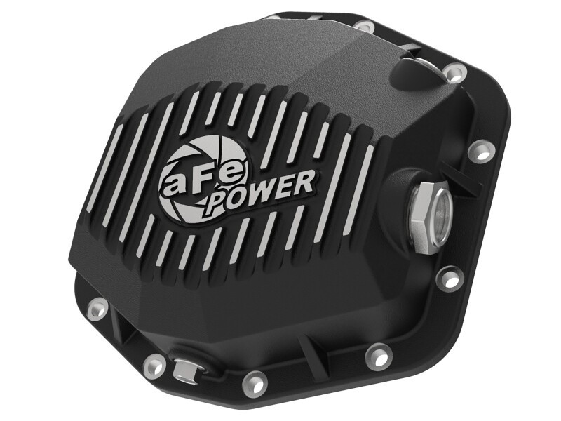 aFe POWER 2021 Ford Bronco w/ Dana M220 Differential Cover Black Street Series w/ Machined Fins - 46-71290B