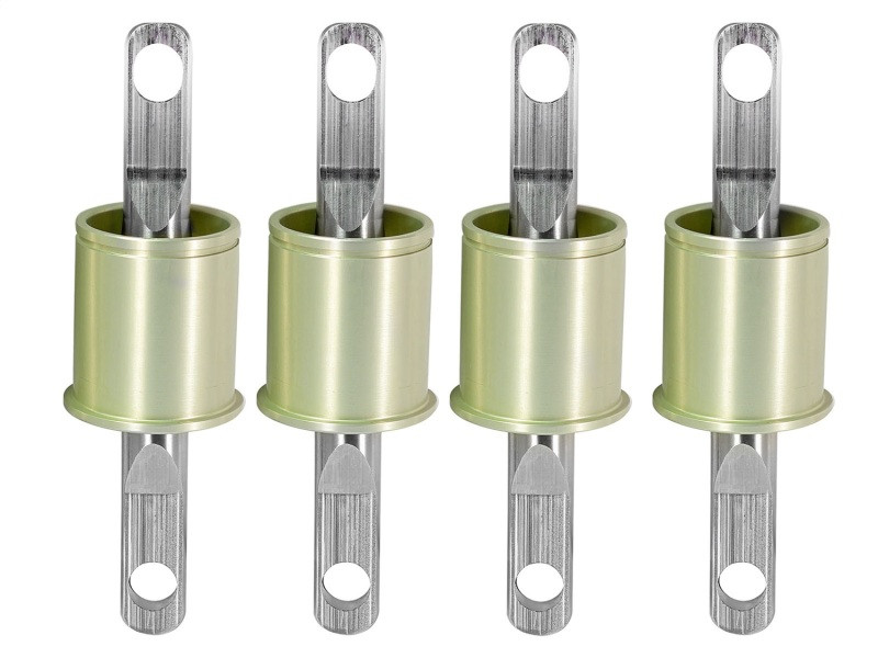 aFe Control PFADT Alum Frame Solid Spherical Control Arm Bearings Set; 06-13 Chevy Corvette C6 Z06 - 460-401003-A