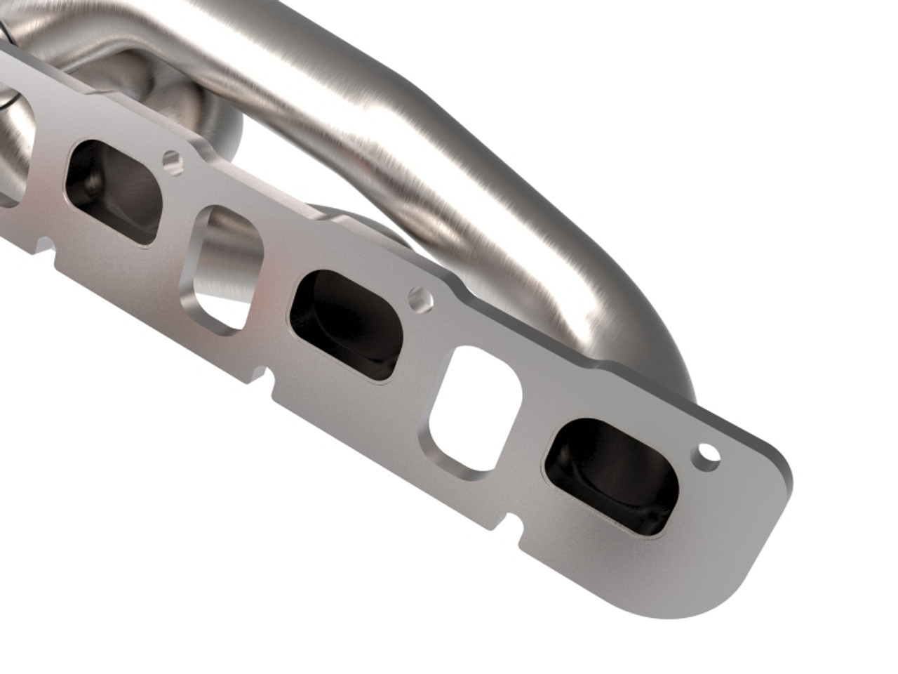 aFe Power Twisted Steel 304SS Shorty Header 2021 Ram 1500 TRX V8-6.2L (uncoated) - 48-32030