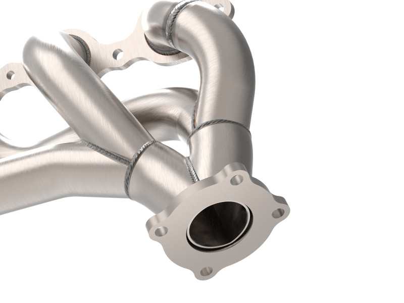 aFe Twisted 1-3/4in 304SS Shorty Header 16-21 Chevy Camaro SS 6.2L V8 - 48-34144