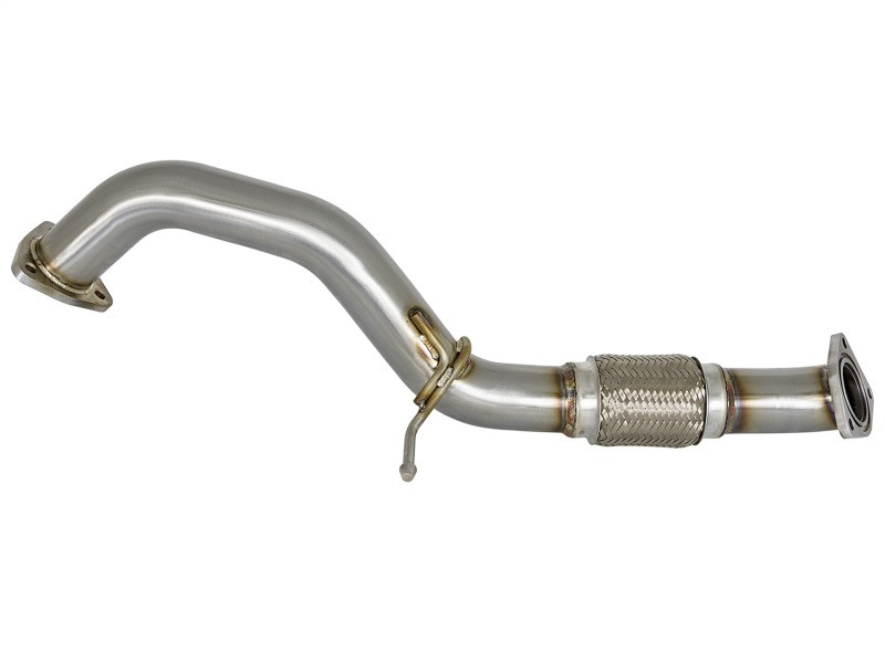 aFe Power Elite Twisted Steel 16-17 Honda Civic I4-1.5L (t) 2.5in Rear Down-Pipe Mid-Pipe - 48-36605