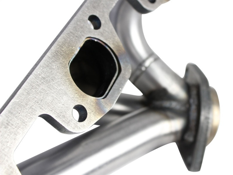 aFe Twisted Steel Header SS-409 HDR Jeep Wrangler JK 07-11 V6 3.8L - 48-46203