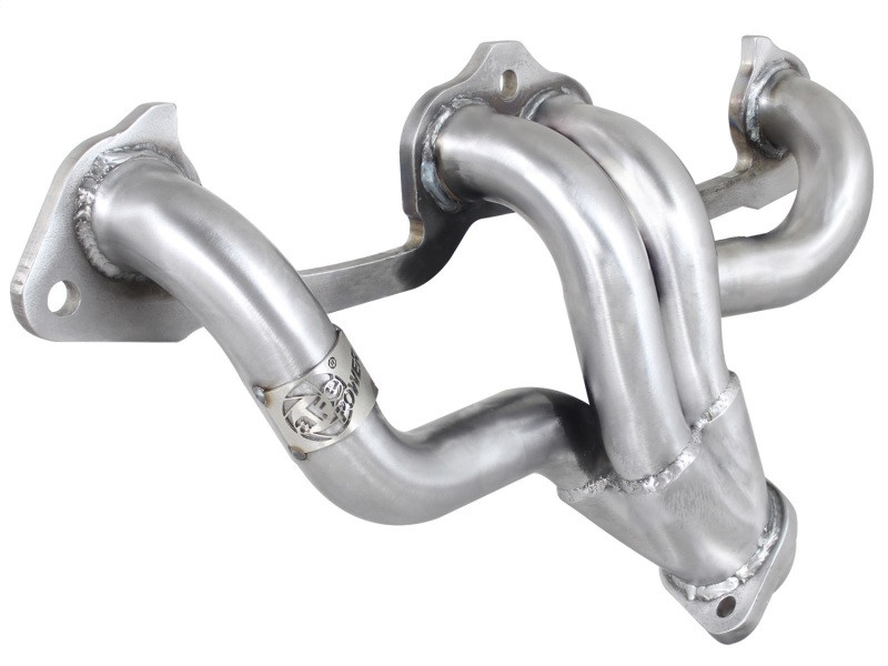 aFe Power Twisted Steel Exhaust Headers 409 Stainless Steel 83-02 Jeep Wrangler (YJ) L4 2.5L - 48-46206