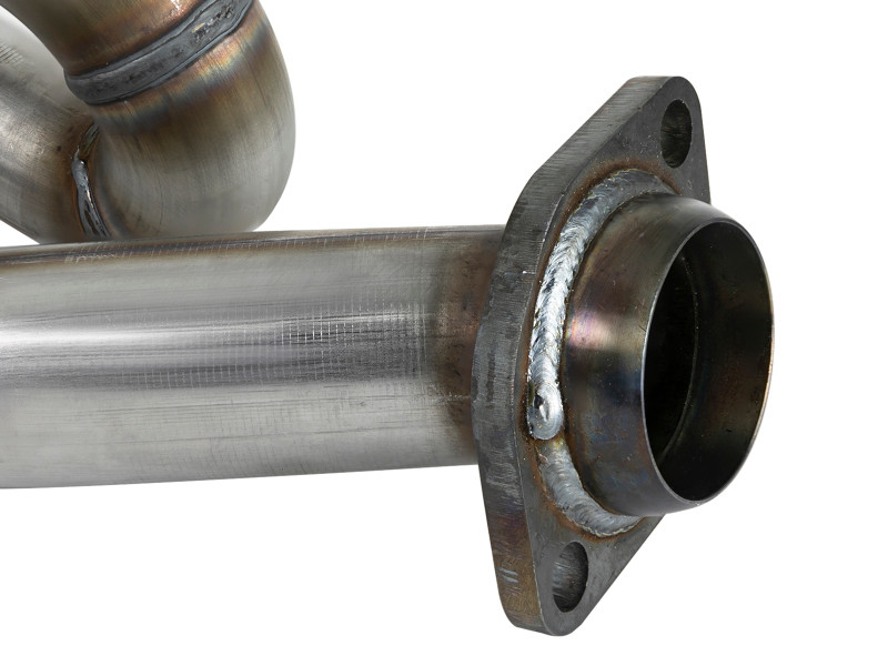 aFe POWER Twisted Steel Loop Relocation Pipe 2018 Jeep Wrangler (JL) V6-3.6L - 48-48027