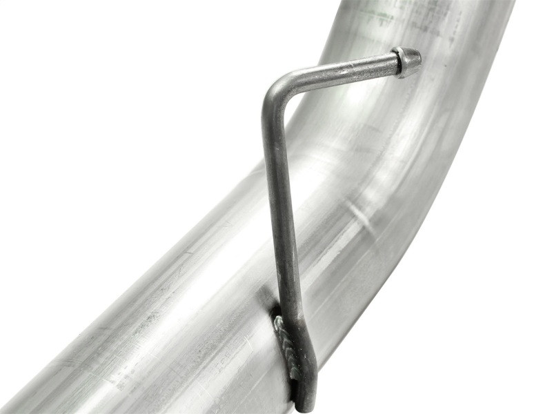 aFe Atlas 5in DPF-Back Aluminized Steel Exh Sys, Ford Diesel Trucks 08-10 V8-6.4L (td) Polished tip - 49-03054-P