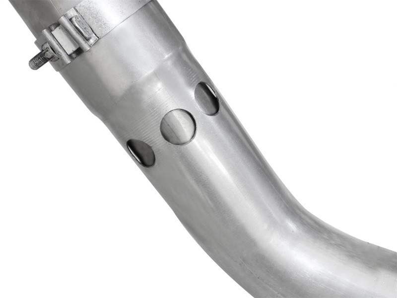 aFe Atlas Exhaust 4in DPF-Back Al Steel 11-14 Ford Diesel Trucks V8-6.7L (td) - 49-03065-B