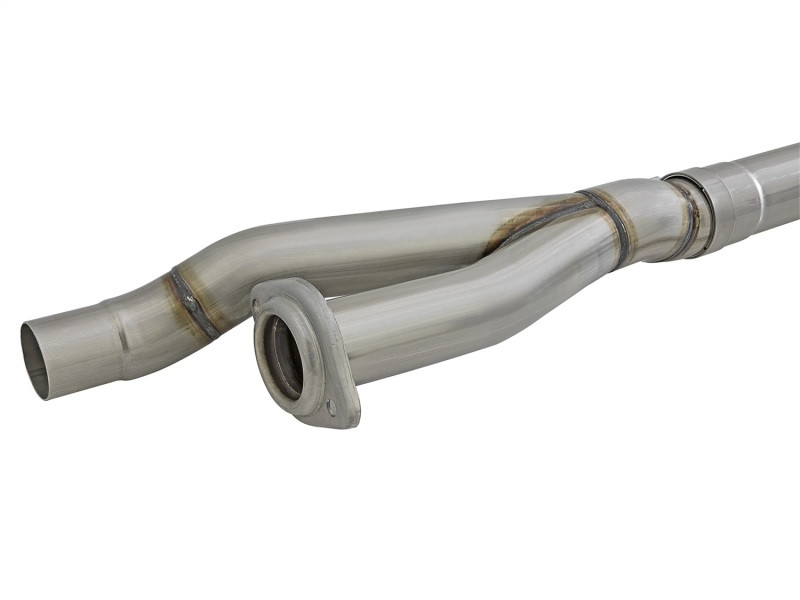 aFe MACH Force-Xp Cat-Back Exhaust w/Dual Hi-Tuck Tips Black 17-18 Ford F-150 Raptor V6-3.5L (tt) - 49-33095-B