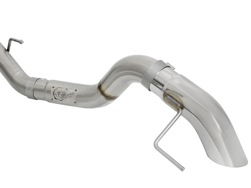 aFe MACH Force-XP Cat-Back Exhaust w/ Dual Hi-Tuck Pol Tips 17-18 Ford F-150 Raptor V6-3.5L - 49-33095-P