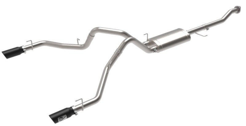 aFe Vulcan Series 3in 304SS Cat-Back w/ Black Tips 15-20 Ford F-150 V6 2.7L/35L(tt) / V8 5.0L - 49-33130-B