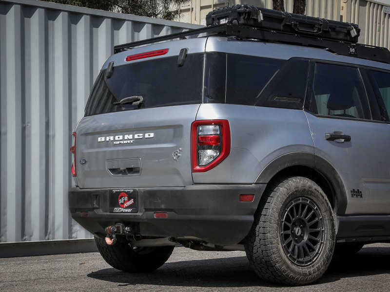 aFe Ford Bronco Sport 21-22 L3-1.5L (t)/L4-2.0L (t) Vulcan Hi-Tuck Axle-Back Exhaust System - 49-33141