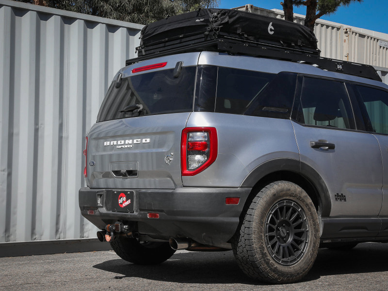 aFe Ford Bronco Sport 21-22 L3-1.5L (t)/L4-2.0L (t) Vulcan Cat-Back Exhaust System-Polished Tips - 49-33142-P