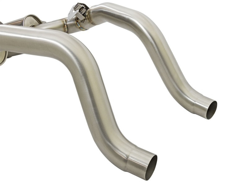 aFe MACHForce XP 3in-2 1/2in Axle Back 304SS Exhaust w/ Polished Tips 14-17 Chevy Corvette V8-6.2L - 49-34056-P