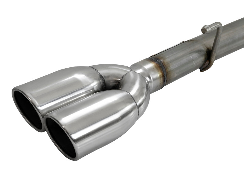 aFe Vulcan Series 3in-2-1/2in 304 SS Cat-Back 2019 GM Silverado 1500 V8-5.3L w/ Polished Tips - 49-34104-P