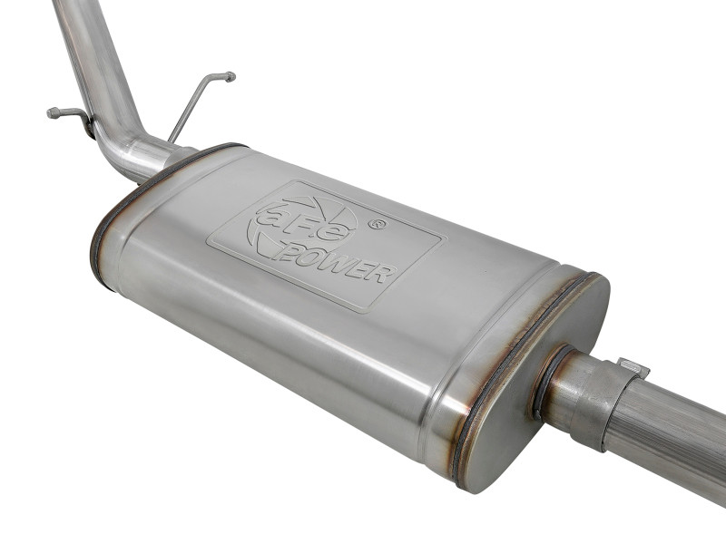 aFe Vulcan Series 3in 304SS Exhaust Cat-Back w/Pol Tip 2019 GM Silverado/Sierra 1500 V6-4.3L/V8-5.3L - 49-34106-P