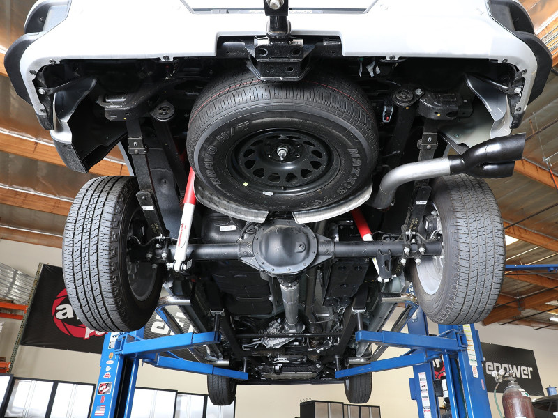 aFe Rebel XD Series 3 IN 304SS DPF-Back 23-24 GM Trucks L6-3.0L (td) LZ0- Dual Black Tip - 49-34145-B