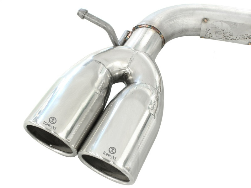 aFe Takeda Exhaust Axle-Back 08-14 Scion xB L4 2.4L 304SS Polished Dual Tips Exhaust - 49-36018