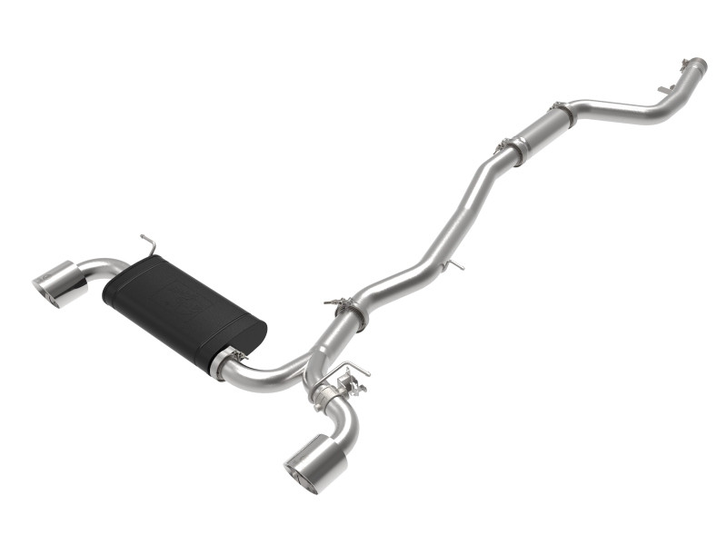 aFe POWER Takeda 2020 Toyota Supra L6-3.0L (t) 3in-2.5in 304 SS CB Exhaust Polished Tips - 49-36043-P