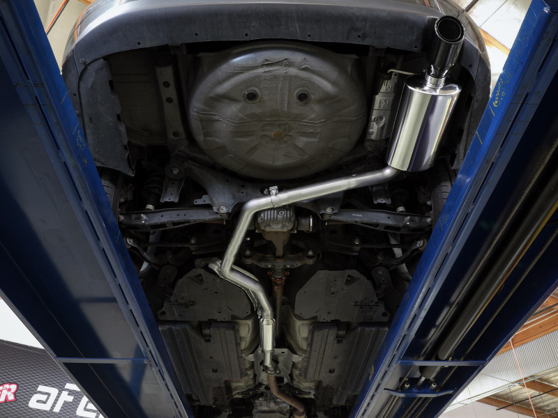 aFe POWER Takeda 12-16 Subaru Impreza 2.0L 2.5in 304SS CB Exhaust w/ Black Tips - 49-36052-B